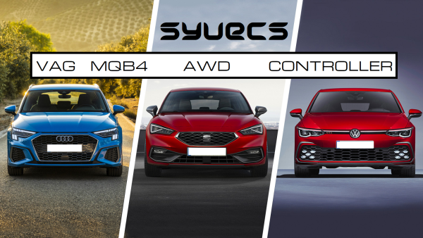 Syvecs AWD / 4WD Controller - VAG MQB4 Haldex GEN5