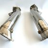Nissan R35 GTR - Billet Steel 90-76mm Downpipes - Image 2
