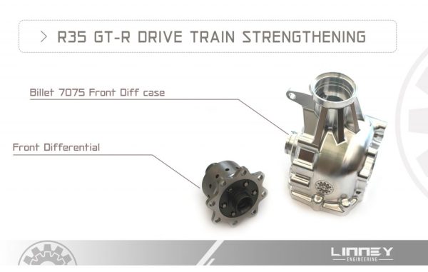 Nissan R35 GTR - Front Billet 7075 Diff Case