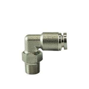 Turbosmart 1/8" NPT 90Deg Pushloc Fitting - SS - 1/4"
