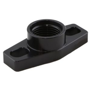 Turbosmart Billet Turbo Drain adapter with Silicon O-ring. 38 - 44mm slotted hole centre - small frame universal fit.