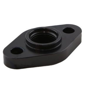 Turbosmart Billet Turbo Drain adapter with Silicon O-ring. 52.4mm mounting hole center - Large frame universal fit.