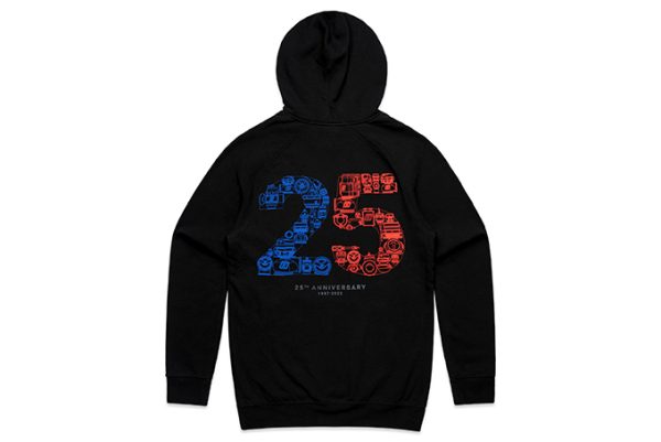 Turbosmart TS Hoodie Black (25 Years) M