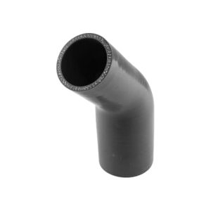 Turbosmart Silicon Hose 45 Reducer Elbow 2.00"-2.50" Black