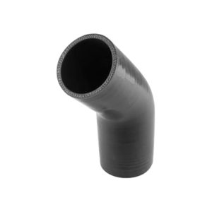 Turbosmart Silicon Hose 45 Reducer Elbow 2.50"-2.75" Black