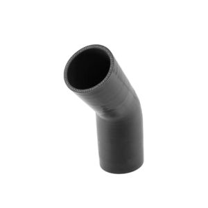 Turbosmart Silicon Hose 45 Reducer Elbow 2.50"-3.00" Black