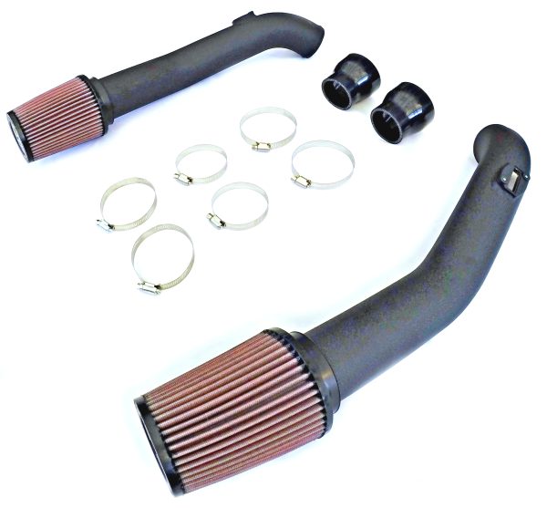 Nissan R35 GTR - Black Intake System 76mm With K&N Filter