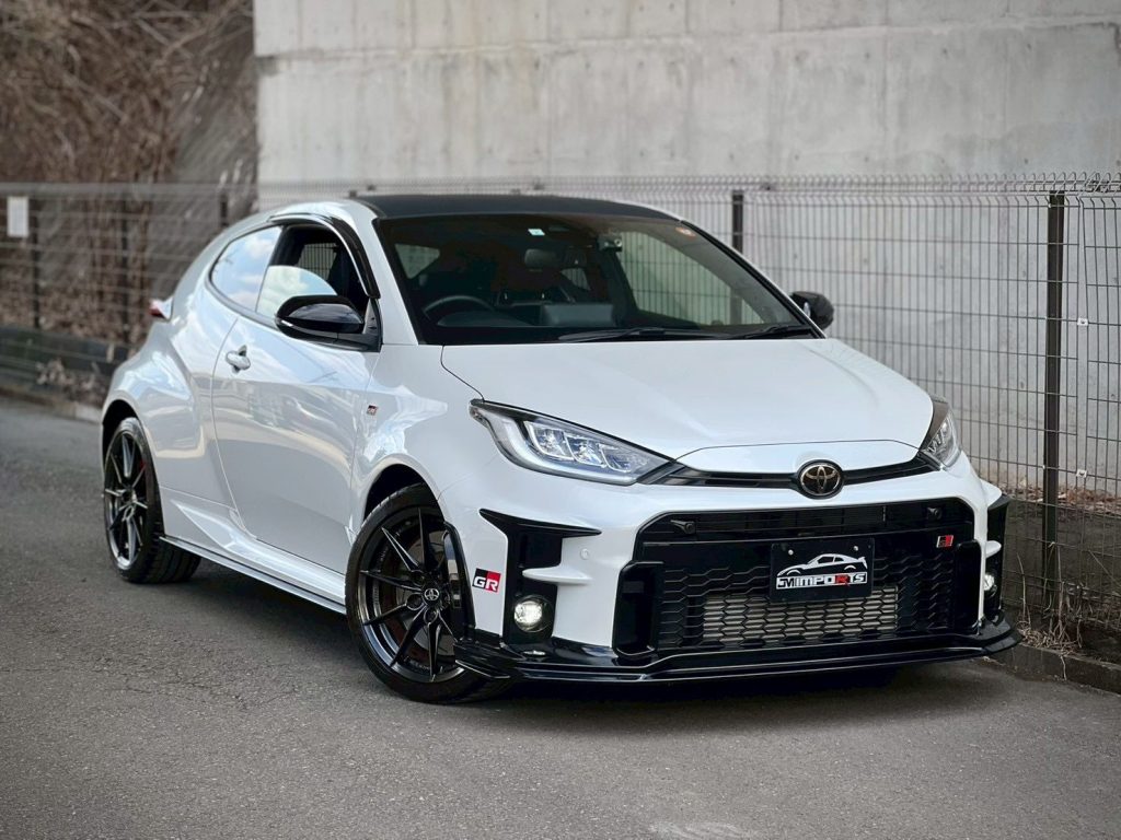 High Performance Package R Z 2023 Toyota Yaris GR RZ High Performance only 4,000 KM White With TRD ...
